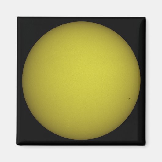 Aimant Space Shuttle Atlantis est vue en silhouette (Devant)