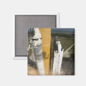 Aimant Space Shuttle Atlantis lève sur 17 (Recto/Verso)