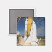 Aimant Space Shuttle Atlantis se lève sur 12 (Recto/Verso)