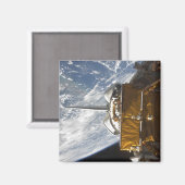 Aimant Space Shuttle Atlantis sur la baie de charge utile (Recto/Verso)