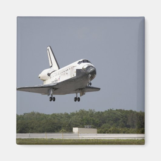 Aimant Space Shuttle Discovery approche l'atterrissage 2 (Devant)