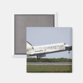 Aimant Space Shuttle Discovery approche l'atterrissage 4 (Recto/Verso)