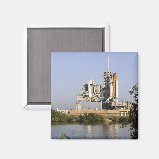 Aimant Space Shuttle Discovery est prêt 3 (Recto/Verso)