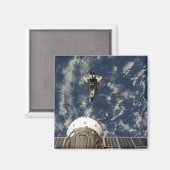 Aimant Space Shuttle Endeavor et un vaisseau Soyuz (Recto/Verso)