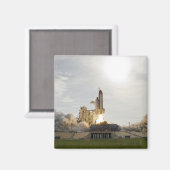 Aimant Space Shuttle Endeavor se lève sur 8 (Recto/Verso)