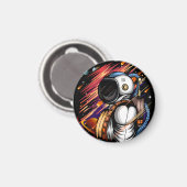 Aimant Spaceman (Recto/Verso)