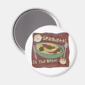 Aimant Spaghetti est le meilleur ! (Recto/Verso)