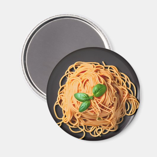 Aimant Spaghetti et Plaque alimentaire de base (Recto/Verso)