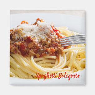 Aimant Spaghetti Sauce Bolognaise pâtes au parmesan