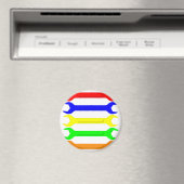 Aimant Spanners multicolores (In Situ (Lave-vaisselle))