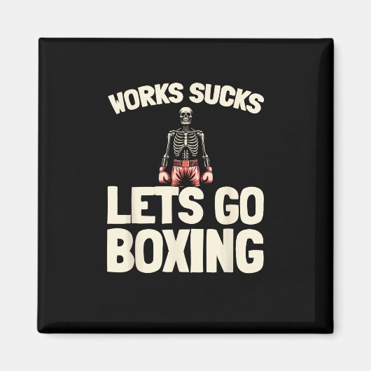 Aimant Sparring - Gants Boxer (Devant)