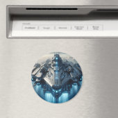 Aimant Spatial Futuriste 3 Pouces (In Situ (Lave-vaisselle))