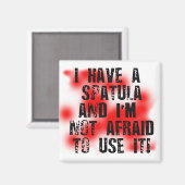 Aimant spatule (Recto/Verso)