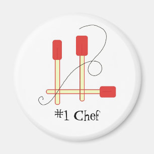 Aimant Spatules rouges