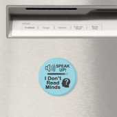Aimant Speak Up – I Don’t Read Minds Funny Communication (In Situ (Lave-vaisselle))