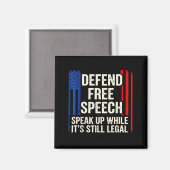 Aimant Speak Up While It’s Still Legal Human Dom Rights J (Recto/Verso)