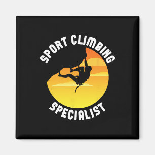 Aimant Spécialiste d'escalade sportive - Grimpeur d'escal