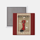 Aimant Spectacle de chiens (Recto/Verso)