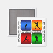 Aimant Spectaculaire Tennis (Homme) (Recto/Verso)