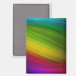 Aimant Spectre Impressionnant de Couleurs de Arc-en-Ciel