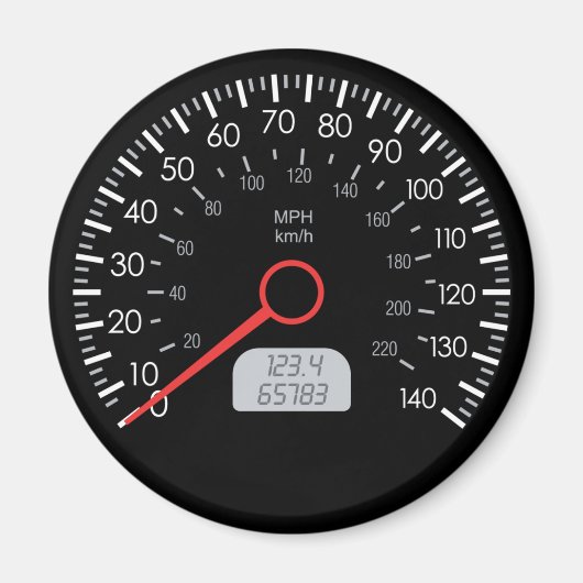 AIMANT SPEEDOMETER DE VOITURE (Devant)
