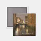 Aimant Speicherstadt (Recto/Verso)