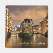 Aimant Speicherstadt, Hambourg (Devant)