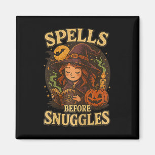 Aimant Spells avant les coups sorcier Halloween Lecture F