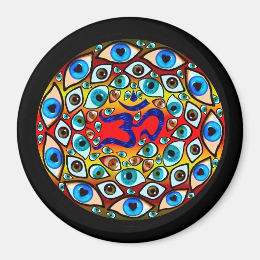 Aimant Sphère Aum (Devant)