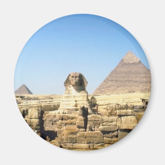 Aimant Sphinx et Pyramide (Devant)