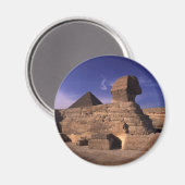 Aimant Sphinx et Pyramides à Giza Le Caire Egypte (Recto/Verso)