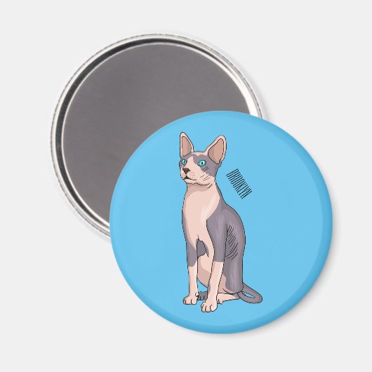 Aimant Sphynx cat (Recto/Verso)