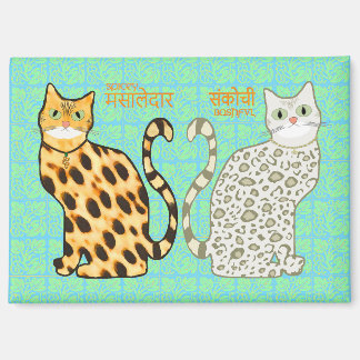 Aimant Spicey & Bashful Kitty