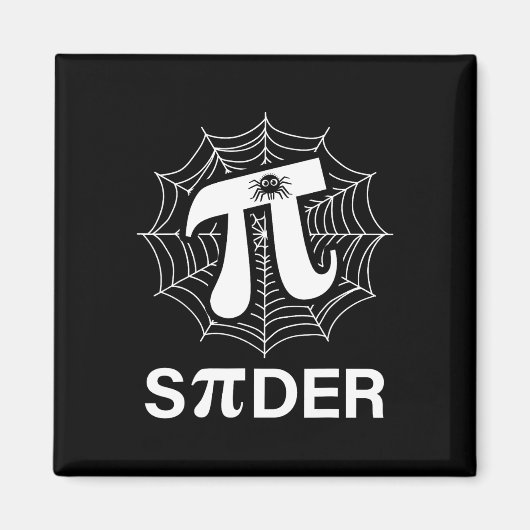 Aimant Spider Pi Spider Science Math Enseignant Funny Spi (Devant)