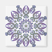 Aimant Spikes bleus (Devant)