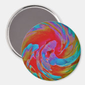 Aimant Spinart ! Floral Fluorescente (Recto/Verso)