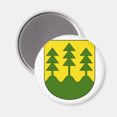 Aimant Spindleruv Mlyn, tchèque (Recto/Verso)