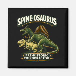 Aimant Spinosaurus chiropraticien préhistorique drôle