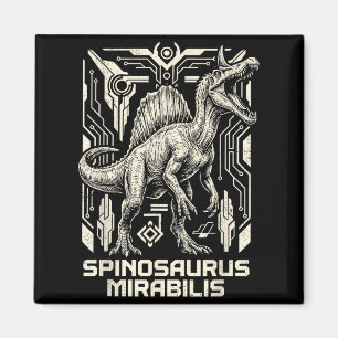 Aimant Spinosaurus mirabilis nouveau dinosaure préhistori