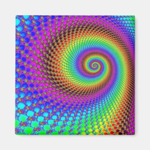 Aimant Spiral abstrait Fractal