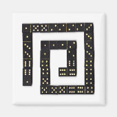 Aimant spiral Domino (Devant)