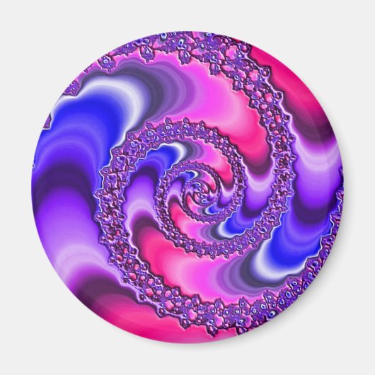 Aimant Spirale violette (Devant)