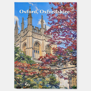 Aimant Spires d'automne - Cathédrale d'Oxford à l'automne