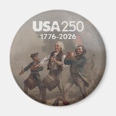 Aimant Spirit of 76 - Le 250e anniversaire de l'Amérique (Devant)