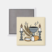 Aimant Spiritual Faith and Grace – Uplifting Christian (Recto/Verso)