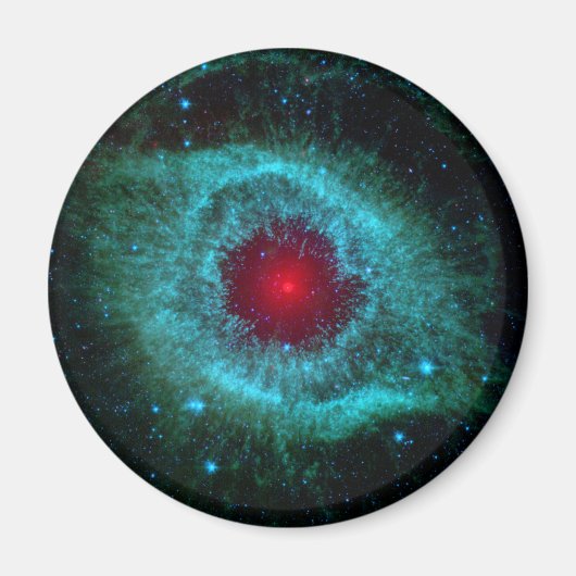 Aimant Spitzer infrarouge Helix Nebula (Devant)
