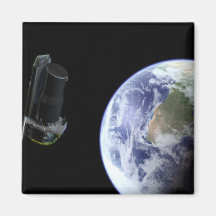 Aimant Spitzer partant la terre peu après le lancement