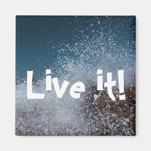 Aimant Splash Ocean Sea Live