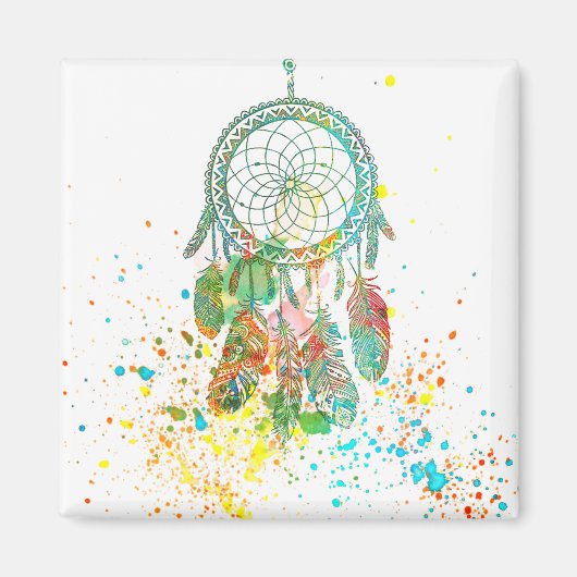 Aimant Splatter Dreamcatcher (Devant)