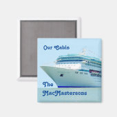 Aimant Splendid Cruise Ship Stateroom Porte Marker (Recto/Verso)